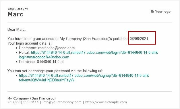 Representación modificada de format_date