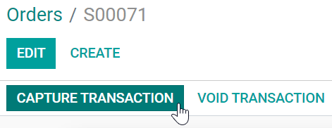 Capturar el pago manualmente