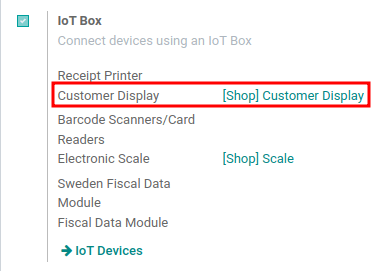 Conectar la pantalla con la aplicación de Punto de venta.